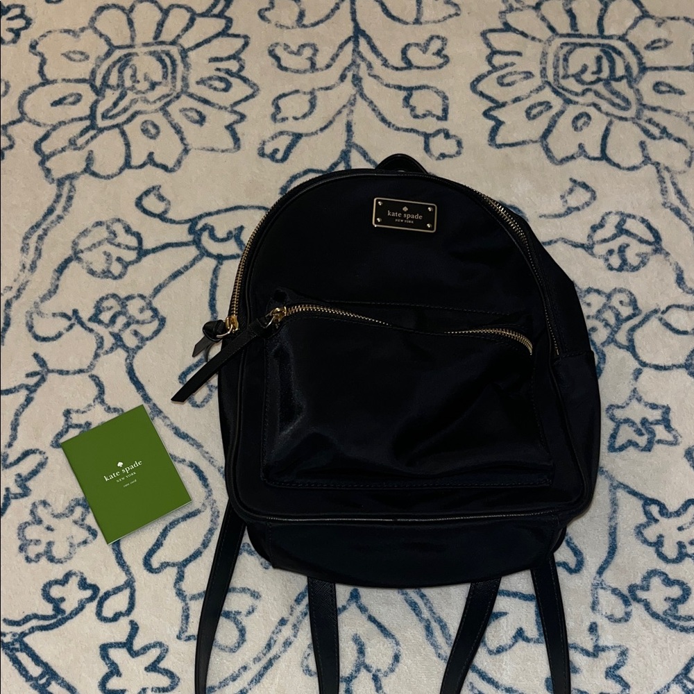 Kate Spade Black Backpack